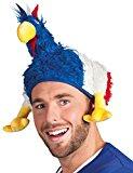 Le kit du supporter de l’équipe de France pour la coupe du monde 2018 Chapeau coq supporter France Adulte - Match Déguisement Tricolore - 694