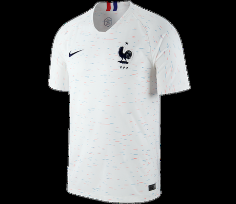 Le kit du supporter de l’équipe de France pour la coupe du monde 2018 kit supporter equipe de france 2018 maillot exterieur