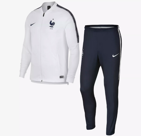 Le kit du supporter de l’équipe de France pour la coupe du monde 2018 kit supporter equipe de france 2018 survet
