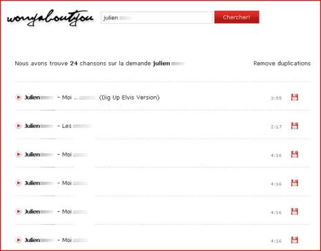 Worry about you, recherches, écoutes et téléchargements de MP3