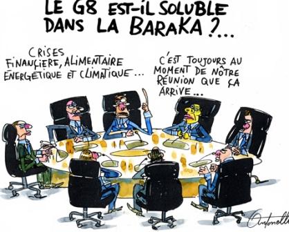 Le G8, vue par Christian Antonelli