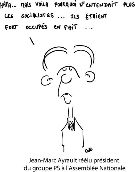 Jean-Marc Ayrault réélu président du groupe PS à l'Assemblée Nationale