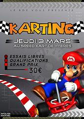 My second life : infographiste Sortie Karting BDE 2005