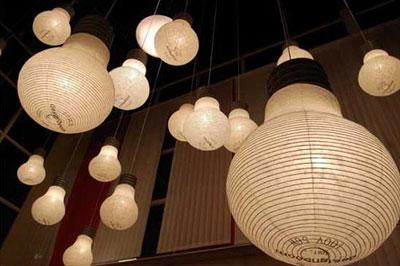 Bulb Lantern © kyouei design