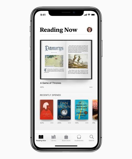 Avec Apple Books, les utilisateurs d’iPhone et d’iPad disposent d’une app simple et agréable pour découvrir des livres et des livres audio.