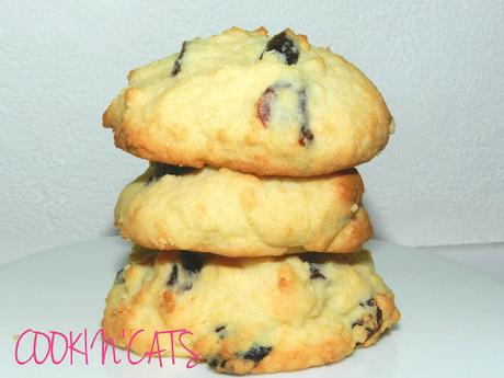 SABLES AMANDE-CRANBERRIES (sans lait, sans gluten) SABLES AMANDE-CRANBERRIES (sans lait, sans gluten)