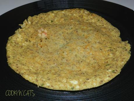 OMELETTE VEGETALIENNE (sans gluten) OMELETTE VEGETALIENNE (sans gluten)