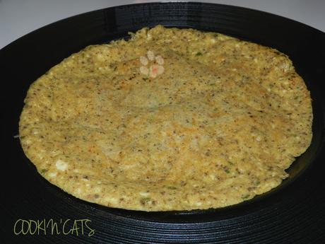 OMELETTE VEGETALIENNE (sans gluten)