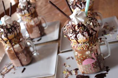 chocolate freakshake pornfood