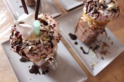 chocolate freakshake pornfood