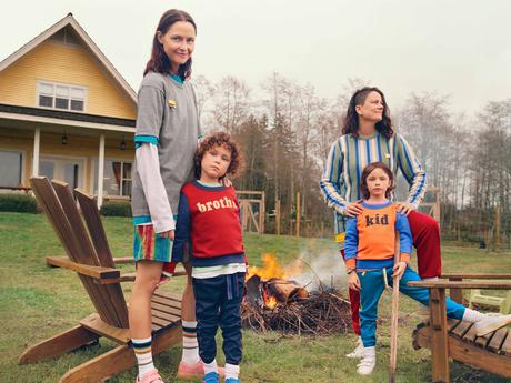 Tasha Tilberg et sa famille posent pour Acne Studios Tasha Tilberg et sa famille posent pour Acne Studios
