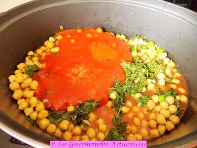 Repas complet Vegan et healthy (pois chiches, chou, salade) Repas complet Vegan et healthy (pois chiches, chou, salade)