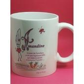 Mug Prénom dessin original Lily la Plume 2