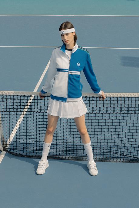 Sergio Tacchini et Andrea Crews réinventent la tenue de tennis Sergio Tacchini et Andrea Crews réinventent la tenue de tennis