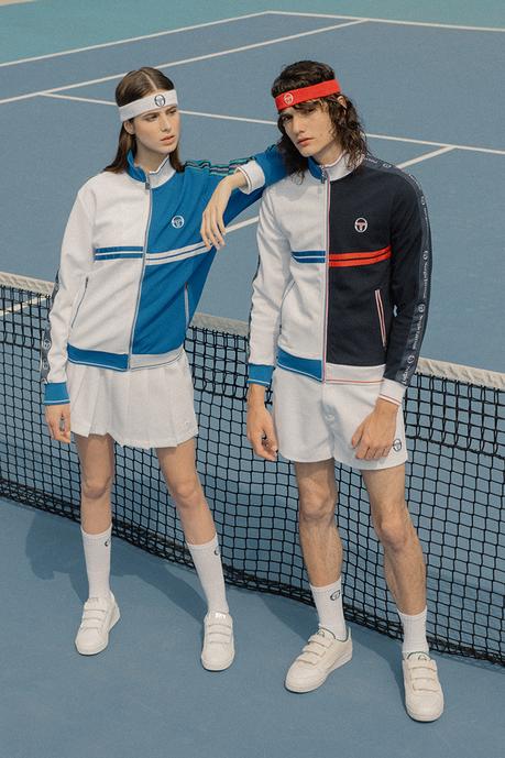 Sergio Tacchini et Andrea Crews réinventent la tenue de tennis Sergio Tacchini et Andrea Crews réinventent la tenue de tennis