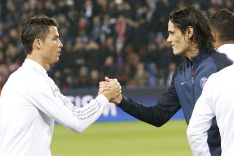 Cavani et Ronaldo