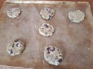 Cookies au Muesli et Cranberries