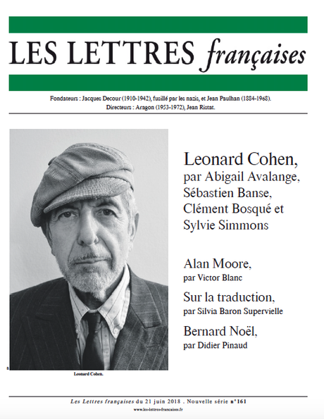 N° 161 – Les Lettres Françaises du 21 juin 2018