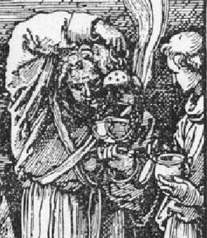 Durer Messe de St Gregoire 1511 encensoir