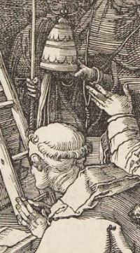 Durer Messe de St Gregoire 1511 tiare