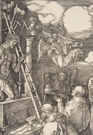 Durer Messe de St Gregoire 1511 echelle