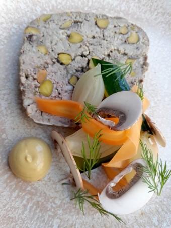 Terrine lapin, pistache © Gourmets&co