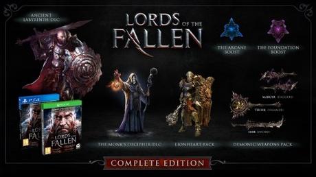 Lords of fallen complete edition ps4 xbox one contenu
