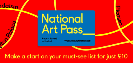 National Art Pass: 3 mois pour £10 en 2018