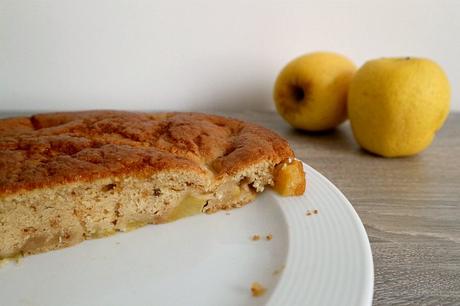Gâteau rustique vegan à la noisette & aux pommes