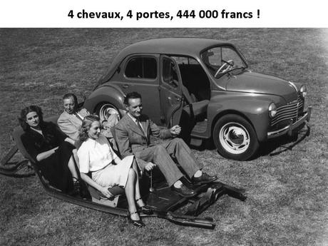 La France - La 4CV - 3
