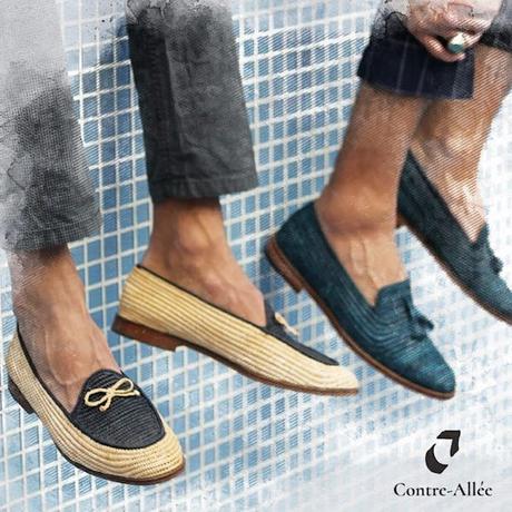 SHOES : Contre-Allée ou l’art du raphia tissé à la main 32151067_461010877688360_5950214732299370496_n