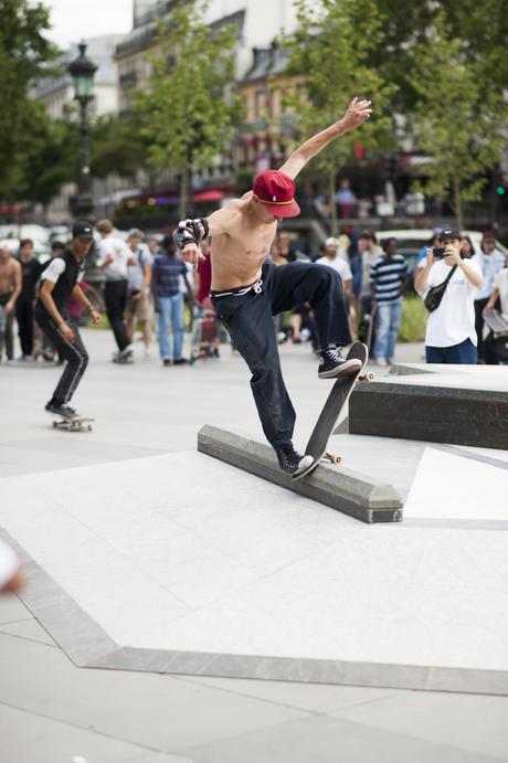 Volcom offre un nouveau visage au skatepark de la place de la République
