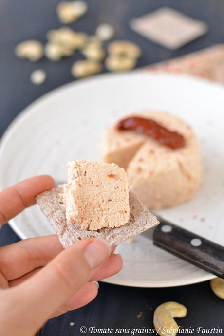 Fromage végétal aux tomates séchées Fromage végétal/fauxmage/frawmage