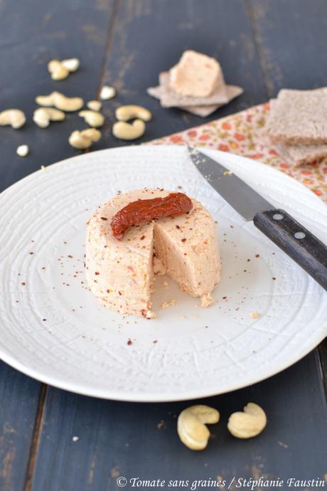 Fromage végétal aux tomates séchées Fromage végétal/fauxmage/frawmage