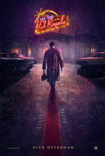 Affiches personnages US pour Bad Times At The El Royale de Drew Goddard