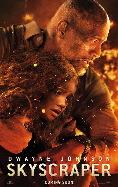 Nouvelle affiche US pour Skyscraper de Rawson Marshall Thurber