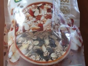 Verrine de Framboises au Muesli Cliquer sur les photographies pour les agrandir