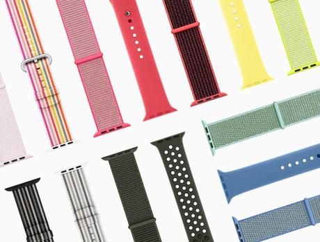 De nouveaux styles et couleurs de bracelets Apple Watch pour le printemps Presse   
