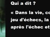 Jouez question mercredi échecs