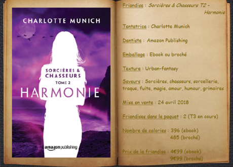 Sorcières & Chasseurs T2 - Harmonie - Charlotte Munich