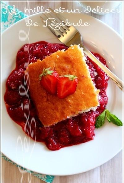 ~Pouding aux fraises~