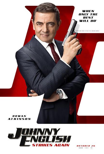 Nouvelle affiche UK pour Johnny English Contre-Attaque de David Kerr