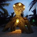 ART : Installation de Daniel Poppper « Ven a la Luz »