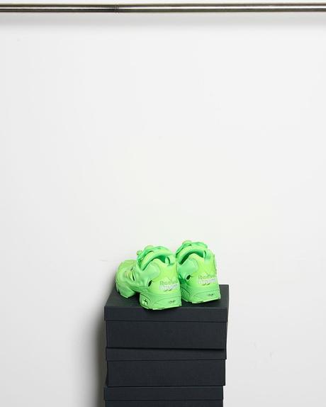 Deux nouvelles VETEMENTS x Reebok Instapump Fury Néon