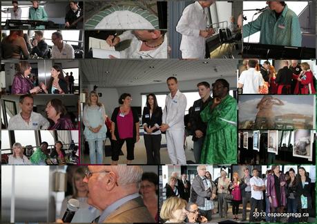 Le 4ième anniversaire des Éditions Dédicaces a obtenu un franc succès au sommet de la Tour olympique de Montréal