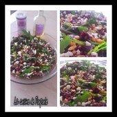 Salade de Lentilles et betteraves roties - La cuisine de poupoule
