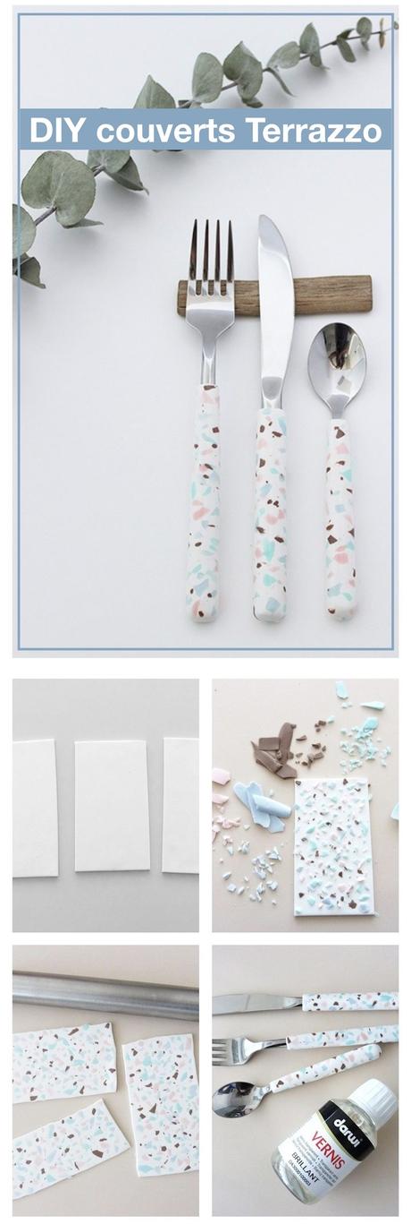 Jamais trop de Terrazzo ! diy couverts terrazzo a faire soi-meme blog déco clemaroundthecorner.001