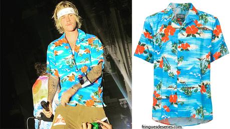 STYLE : Hawaiian shirt for Justin Bieber