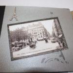 album scrap Paris en noir et blanc page 4