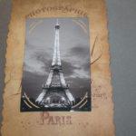 album scrap Paris en noir et blanc page 17